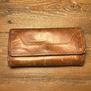 Frye trifold wallet